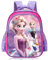 Frrozen Kinderrucksack, Frrozen Schultasche Kindergarten Rucksack Cartoon Büchertasche Vorschule Schultertaschen lässiger Tagesrucksack Leichter Bequemer Outdoor Reisetasche für Wander Kita Schule