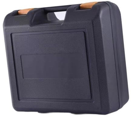 JISADER Camping Hard Case para Estufa Y Cartuchos de Gas Caja Impermeable Portátil con Asa Resistente Bolso de Almacenamiento Multiuso Y Maletín Protector Ade, Negro