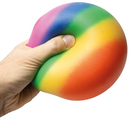 #winning Palla antistress gigante arcobaleno 25,4 cm, grande aiuto anti-ansia