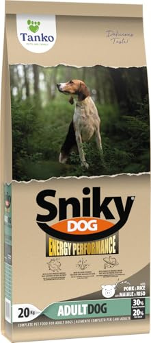 SNIKY CROCCHETTE PER CANI 20 Kg ENERGY AL TOP 30-20 MAIALE !!PREZZO OFFERTA!!