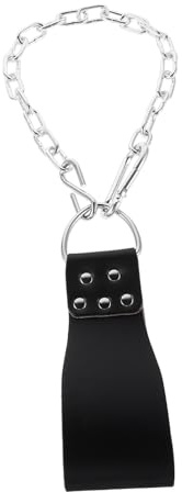 Parliky Ceinture de Musculation Dip Belt avec Chaîne et Mousqueton Résistant Ceinture de Poids pour Tractions Dips et Haltérophilie Accessoire de Fitness pour Entraînement à
