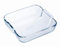 Pyrex 1040741 Glass Square Roaster, 25 x 21cm