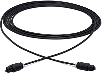 Hosa OPT-103 Fiber Optic Cable, Toslink to Same, 3 Feet