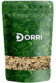 Dorri - Walnuts 500g | Low-GI Walnut Halves for Snacking, Smoothies, Baking & Cooking - Gluten-Free, Keto & Vegan-Friendly Sliced Nuts, Rich in Protein & Vitamins & Fibre (Available from 100g to 5kg)