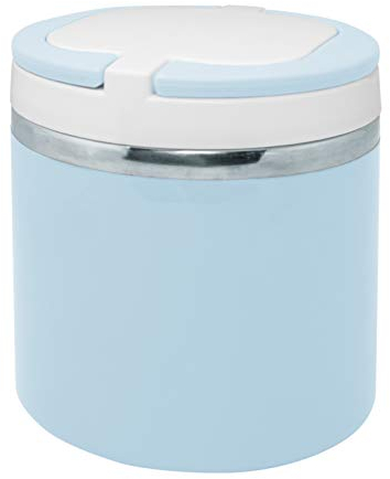 NERTHUS - Thermos per Solidi, Colore Blu, 700 ml di capacità, in Acciaio Inox 18/8