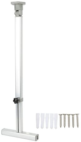 Supporto per Barra Pieghevole per Gambe di Supporto per Tavolo Anodizzato per Carichi Pesanti Regolabili in Altezza 590 a 775 Mm per Accessori per Roulotte