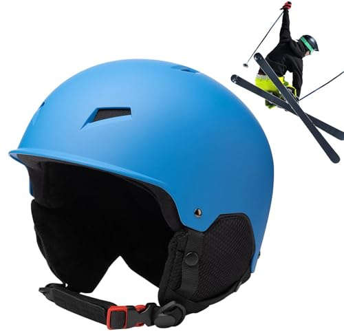 Casco di protezione da sci, snowboard, ammortizzante, regolabile, per snowboard, traspirante, multiuso, per uomini e donne, sport sulla neve
