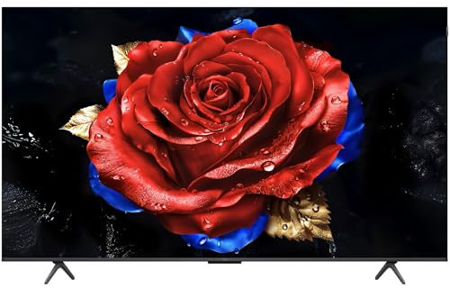 TCL 75T8C-UK 75 4K 144Hz Gaming QLED Onkyo 2.1 Dolby Atmos Google TV with Dolby Vision & HDR 10+ BBC iPlayer (2025 New Model)