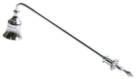 Éteignoir à bougie : utilisation sûre, outil pour éteindre les bougies, accessoire rustique en métal | Bell Design Caandle Flame Snuffer pour éteindre la flamme en toute sécurité à la maison