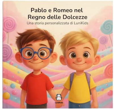 Libro Personalizzato per Bambini – Storia Unica con Illustrazioni su Misura | Libro con nome, foto, eroe e avventura | Regalo per il tuo bambino | Copertina Rigida o Flessibile (Copertina flessibile)