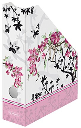 5 Stehsammler Lady Like / Stehordner / DIN A4 / Motiv Blumen