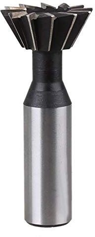 12 mm x 60 ° End Mill – Dovetail spårskärare HSS rak skaft duvfota spårskärare ände Mill CNC Bit