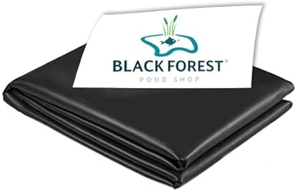 Black Forest Pond Shop TEICHFOLIE EPDM Folie 1.1mm 4,5mx2m Langlebige Teichabdichtung für Teich, Schwimmteich auch Ideal für Ihr Hochbeet im Garten UV- & Witterungsbeständig - 4,5x2 m