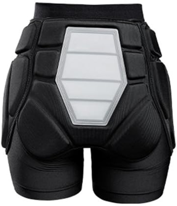 Hip Injury Prevention Pads | Protective Butt Pads | Buttocks Padded Shorts | Multifunctional Protective Gear Guard Impacts for Ski Ice Skating Snowboard, Roller Skating