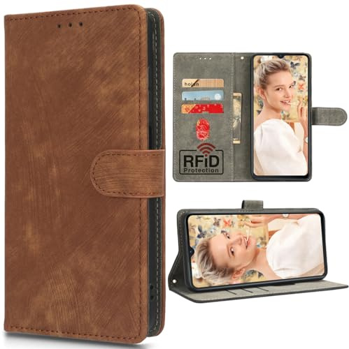 BAILI RFID-blockerande fodral för Cricket Icon Plus 2026, kickstand, korthållare, plånboksfodral för Cricket Icon Plus 2026-02