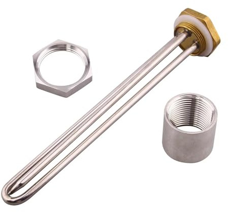 Calentador De Agua De 220 V Con Sonda De Tubo DN32/1,25, Resistencia De Inmersión De 1 KW, 1,5 KW Y 2 KW.(With all fittings,1.5KW)