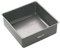 MasterClass 15cm tiefe Kuchenform mit PFOA-freier Antihaftbeschichtung und losem Boden, 1mm Kohlenstoffstahl, 6 Zoll kleine quadratische Form, Grau