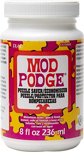 Mod Podge, Water-based Sealer, Glue and Finish, Puzzle Saver, Dries Clear, CS15068, 236 ml Bottle