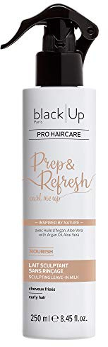 Black Up Prep & Refresh Curl Me Up - Lait Sculptant Sans Rinçage