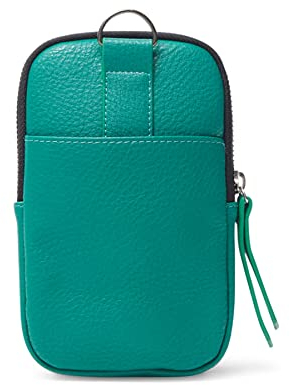 Desigual Womens MONE_EMBOSSED HALF D Accessory-Travel Wallet, Green, U