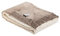La Vida Jacquard-Decke in Beige Braun 150x200 cm, Kuscheldecke XL-Wohndecke für Couch & Sofa, warm, weich & kuschelig, Baumwollmischung, Öko-Tex Standard 100