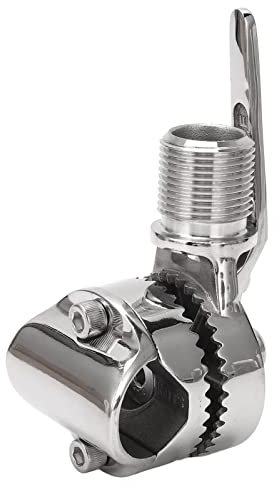 Antenna Mount Marine VHF Antenna Mount 316 Stainless Steel Ratchet Mount for 7 8 to 1in Rails