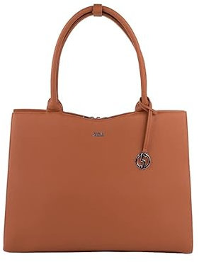 Socha Midi Business-Handtasche 39 cm 29cm Cognac
