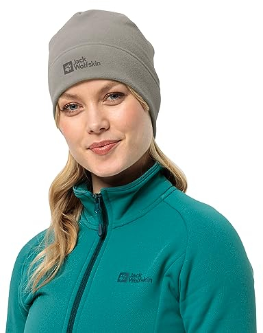 Jack Wolfskin Unisex Erwachsene REAL Stuff Beanie-Mütze, Smokey Grey, One Size