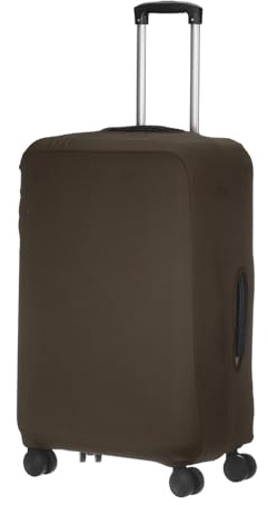 sourcing map Travel Luggage Cover, Washable Suitcase Covers for Luggage Anti-scratch Suitcase Protector Elastic Baggage Protective, Fits 26-28 Inch Suit Case, Dark Brown