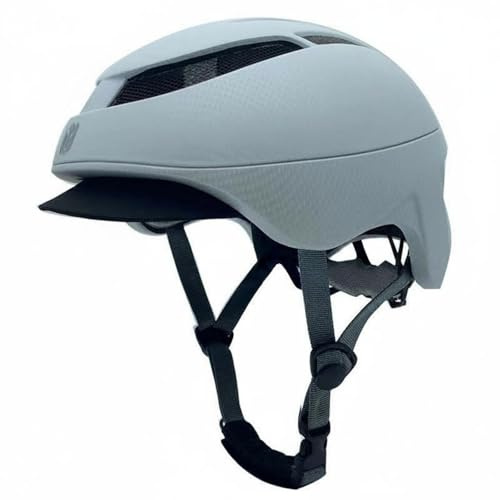kowaku Casco da Equitazione Ventilato Casco Multifunzionale Leggero Attrezzatura di per Uomini, Donne, Snow Sports, Monopattino Elettrico, Bianco Opaco, XL62-65cm