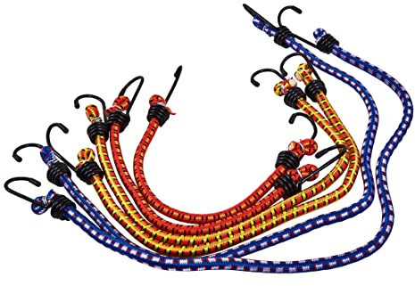 Amtech S0645 Assorted bungee cords (6 pack)