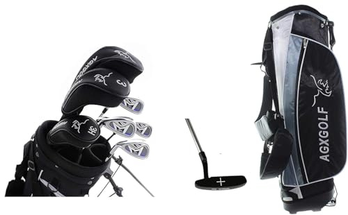 AGXGOLF Ladies Left Hand Petite Length Magnum XLT Complete Golf Club Set w/Ladies Bag & Free Putter