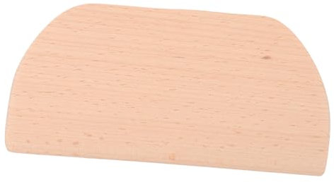 PRETYZOOM 2St Teigschneider aus Buche Silikonschaber Kuchenglasurwerkzeuge Sahneschaber Butterkekse Silikonspatel Küchengerät Kuchenschneider hölzern Schneidemaschine Nudelschneider Cutter