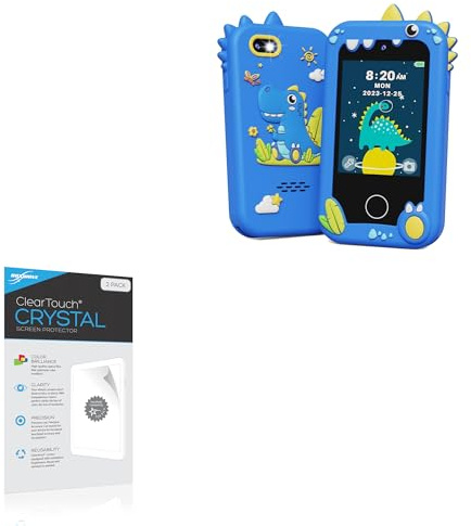 BoxWave Screen Protector Compatible with KOKODI Kids Smart Phone (2.8 in) - ClearTouch Crystal (2-Pack), HD Film Skin - Shields from Scratches