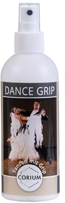 CORIUM | Grip-Spray fürs Tanzen, Dance Grip, für Hobby- & Profitänzer, kein Verhärten der Sohlen, 200ml