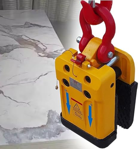 Fijador de costura sin costuras con ventosas para levantar losas de piedra pesada, ajuste preciso para un fácil empalme