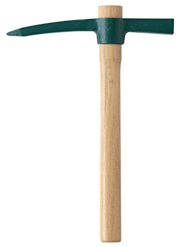 Leborgne, Martelette 1 Pic, 700G, Manche en bois certifié PEFC 100% (370 mm), Outil de jardinage robuste et durable pour travaux de maçonnerie et de bricolage, Modèle 110071