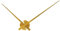 KARLSSON KA5516GD Wanduhr Little Big Time Alu, 90 x 90 x 3 cm, Gold