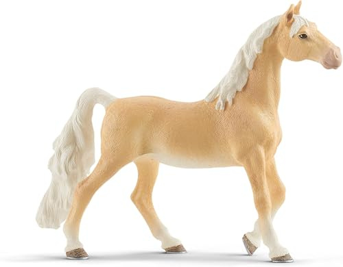 Schleich Horse Club, Toys for Girls and Boys American Saddlebred Mare Horse Figurine, Ages 5+