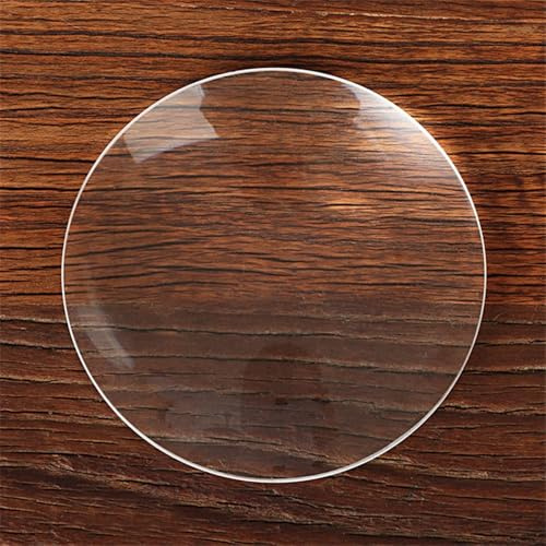 Högtransparens dubbelkonvexa linsset - optiska glaslinser (30-110 mm) for förbättrad klarhet och förstoring, 1 st(30mm*65mm)