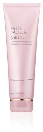 Estée Lauder Soft Clean Moisture Rich Foaming Face Wash Cleanser, 4.2 Ounce