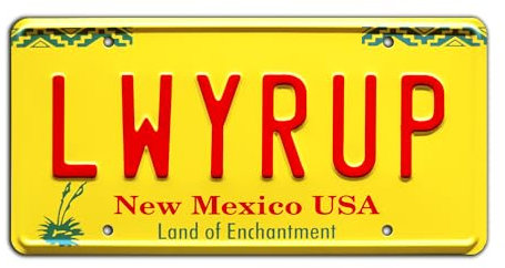 Breaking Bad | LWYRUP | Metal Stamped License Plate