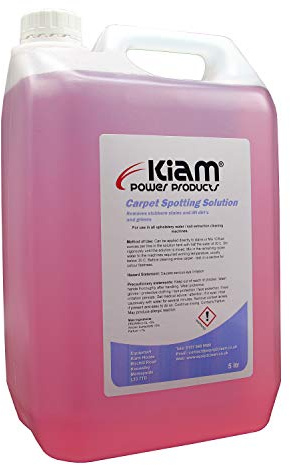 Equip2clean Carpet Cleaner Solution 5L | Low Foam Carpet Cleaning Solution for Extraction Machines | Upholstery Cleaner Solution Concentrate | Deep Cleaning for Carpets, Rugs & Fabric Surfaces