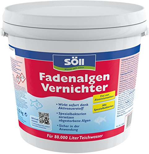 Söll FadenalgenVernichter mit Aktivsauerstoff 2,5 kg, Sofortwirkung