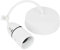 Status Ceiling Pendant Light Fitting | 6 Inch White Pendant Bayonet Light Bulb| S6INCPB6
