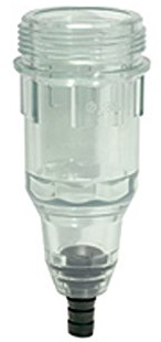 RIEGLER 101413-100/422 - Recipiente de plástico para filtro de retrolavado, R 3/4, R 1 y R 1 1/4, 1 unidad