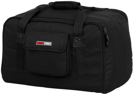 Gator Cases Heavy-Duty Speaker Tote Bag for Compact 8 Speaker Cabinets; Fits QSC K8, Yamaha DXR8 and More (GPA-TOTE8)