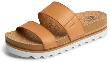 Reef Cushion Vista Hi Women's Sandals Natural - 9 Medium