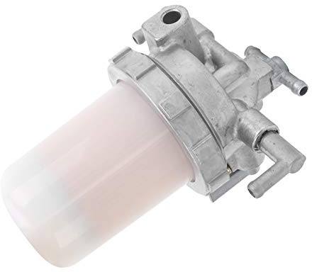 Filtro separatore acqua combustibile motore, gruppo filtro separatore combustibile acqua 4 tubi adatto per PC30 / 35/40/45/50 129100-55621