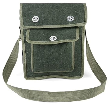 Lwuey Bolsa de Herramientas 33x26x10cm con Correa Ajustable para Bricolaje